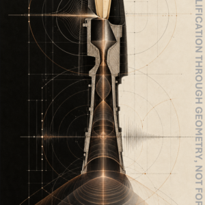 AMPLIFICATION THROUGH GEOMETRY, NOT FORCE. — Digital Edition